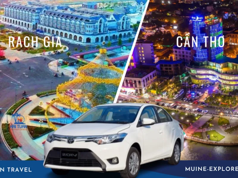 Thuê Xe Cần Thơ Đi Rạch Giá Xe 4 Chỗ
