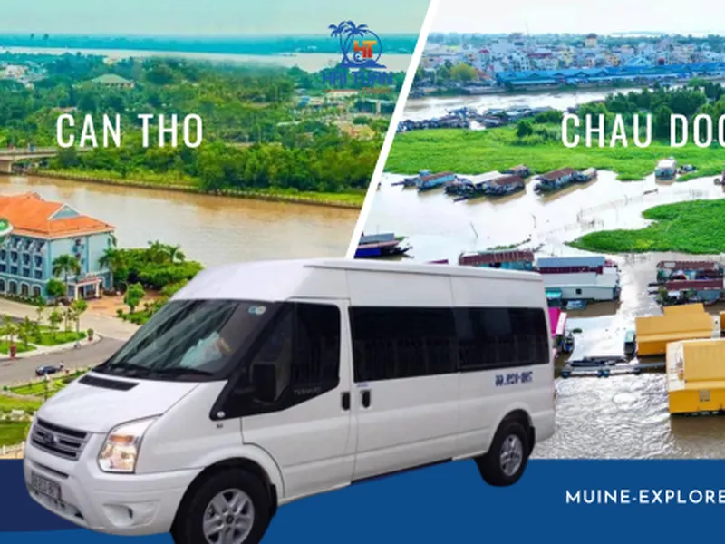 Thuê Xe Châu Đốc An Giang Đi Sài Gòn Xe 16 Chỗ