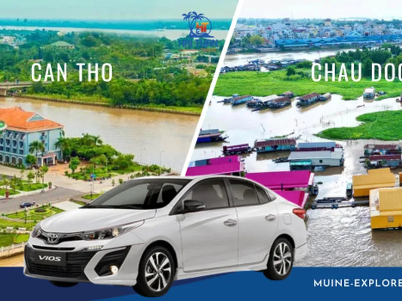 Thuê Xe Châu Đốc Đi Cần Thơ Xe 4 Chỗ