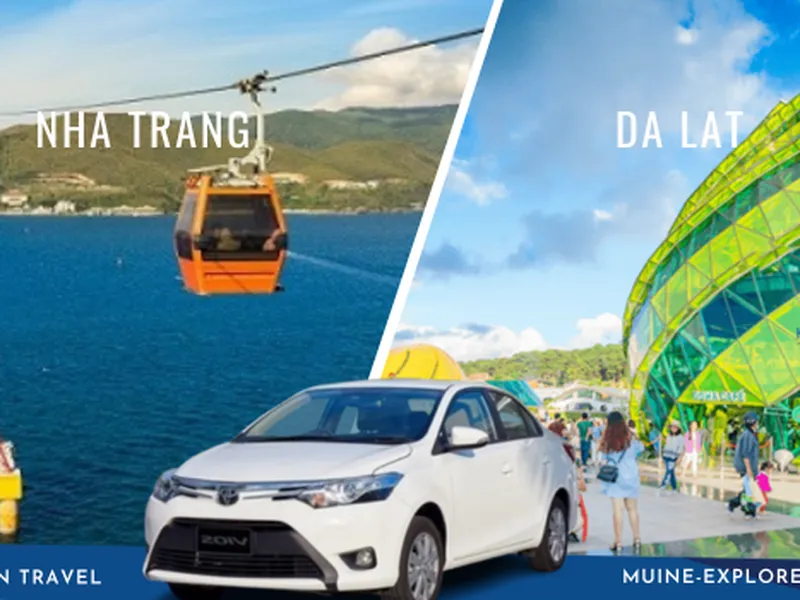 Thuê Xe Đà Lạt Đi Nha Trang Xe 4 Chỗ
