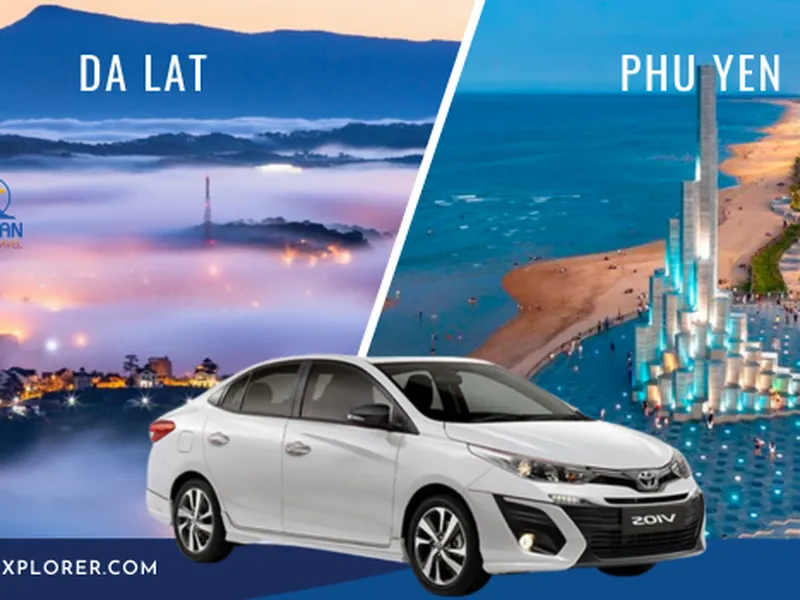 Dalat To Phu Yen Private Car 4 Seater