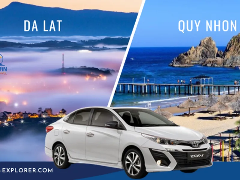 Dalat To Quy Nhon Private Car 4 Seater