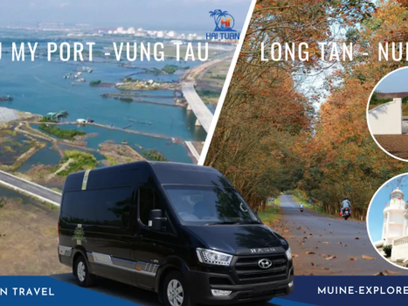 Thuê Xe Đón Cảng Phú Mỹ Đi Long Tân Núi Đất Vũng Tàu Limousine 9 Chỗ