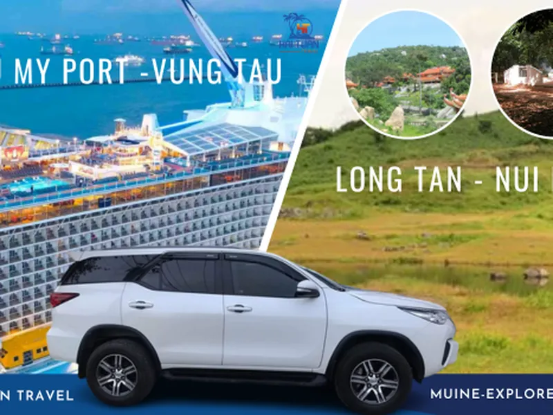Thuê Xe Đón Cảng Phú Mỹ Đi Long Tân Núi Đất Vũng Tàu Xe 7 Chỗ