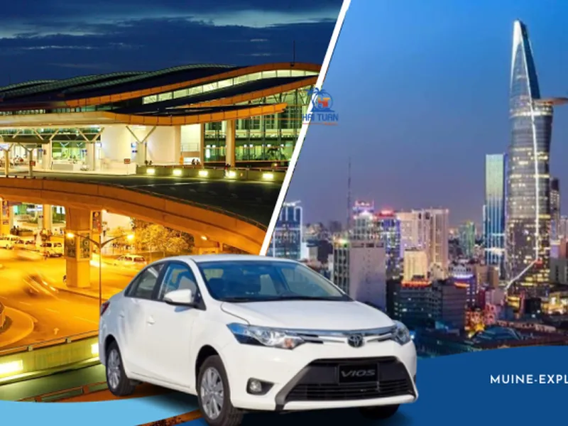 Thuê Xe Đón Sân Bay Tân Sơn Nhất Đi Trung Tâm Sài Gòn Xe 4 Chỗ