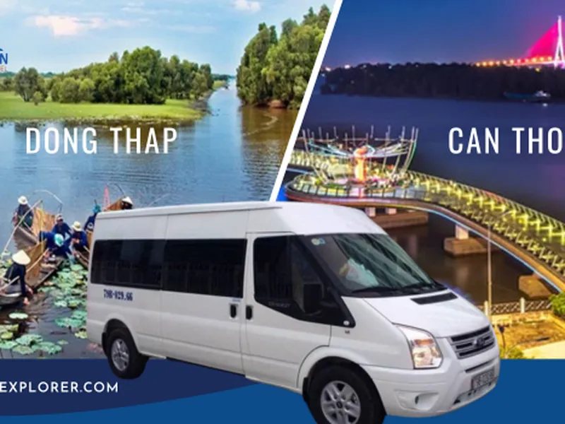 Thuê Xe Đồng Tháp Đi Cần Thơ Xe 16 Chỗ