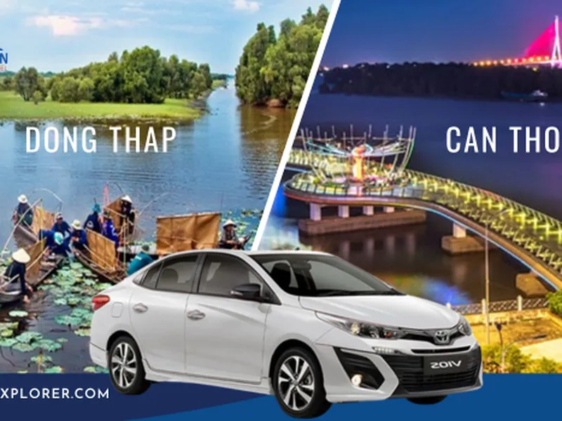 Thuê Xe Đồng Tháp Đi Cần Thơ Xe 4 Chỗ