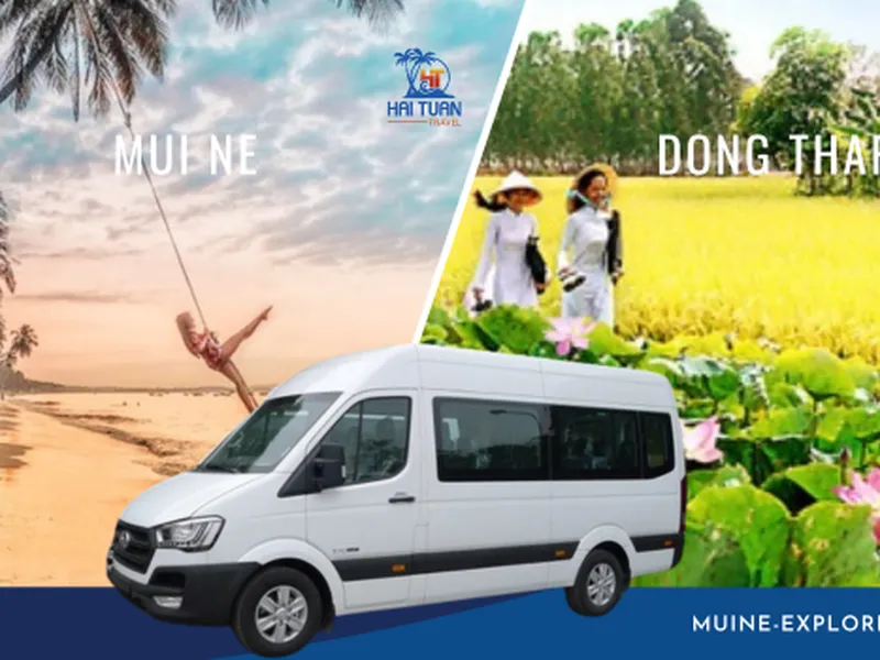 Dong Thap To Mui Ne Private Car 16 Seater