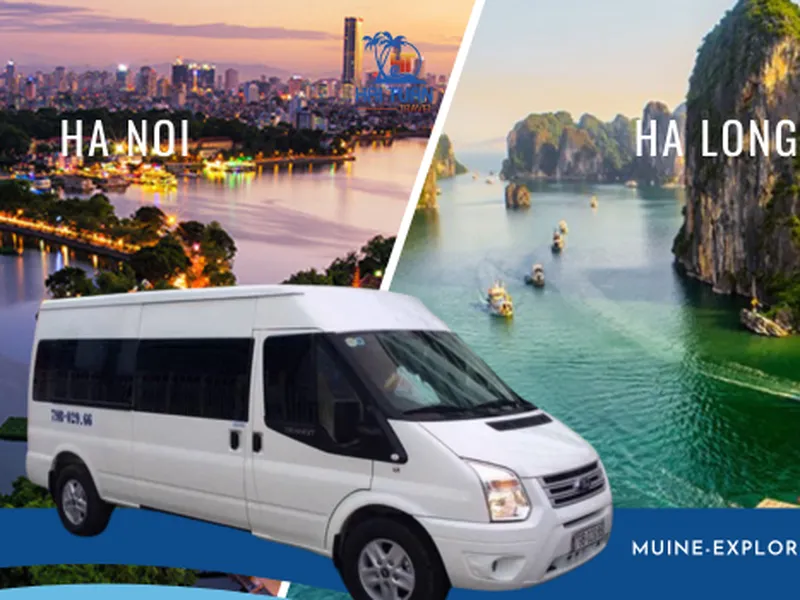 Hanoi To Ha Long Private Car 16 Seater