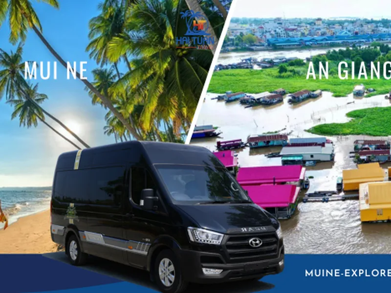 Thuê Xe Mũi Né Đi An Giang Limousine 9 Chỗ