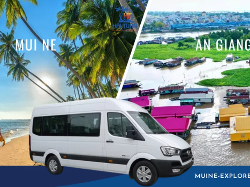 Mui Ne To An Giang Private Car 16 Seater
