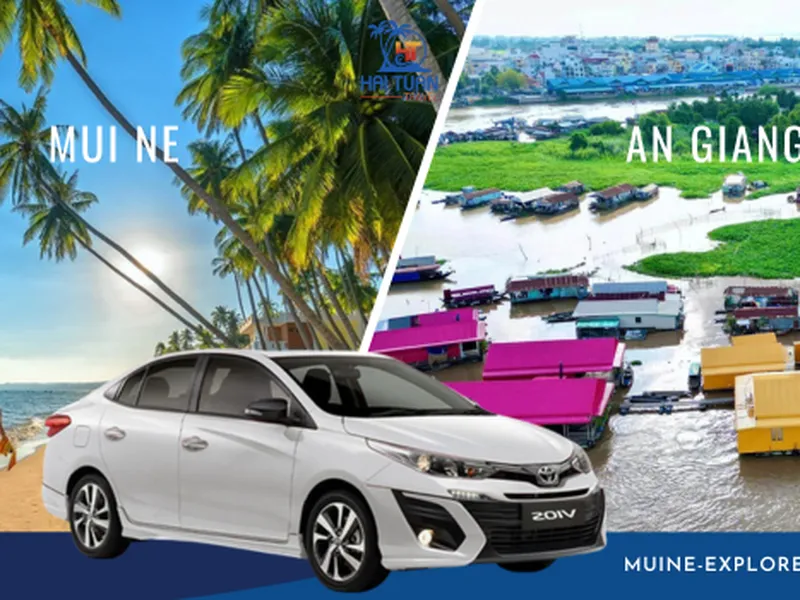 Thuê Xe Mũi Né Đi An Giang Xe 4 Chỗ