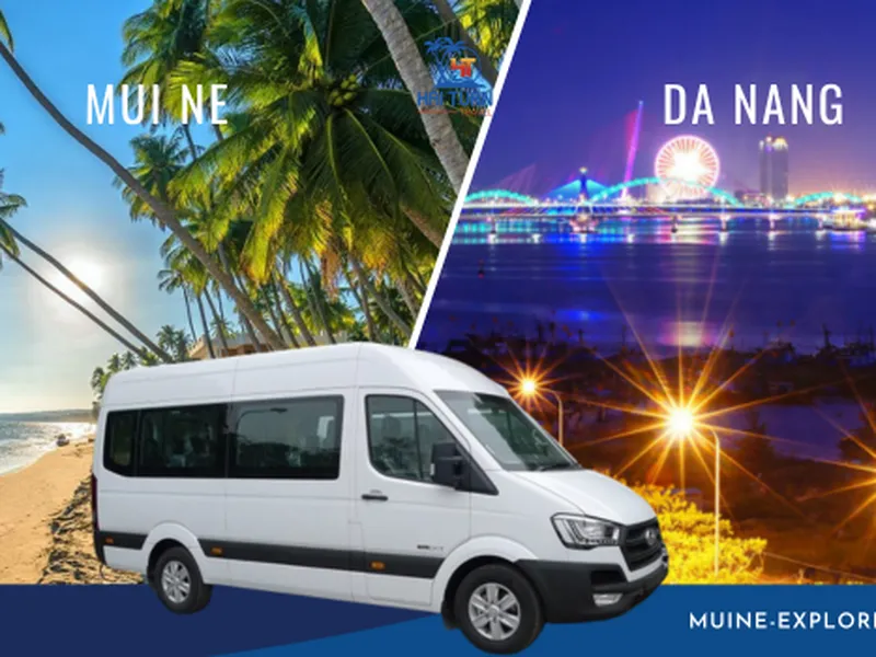 Thuê Xe Mũi Né Đi Đà Nẵng Xe 16 Chỗ