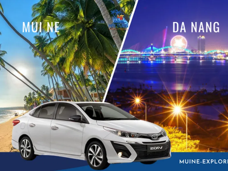 Thuê Xe Mũi Né Đi Đà Nẵng Xe 4 Chỗ
