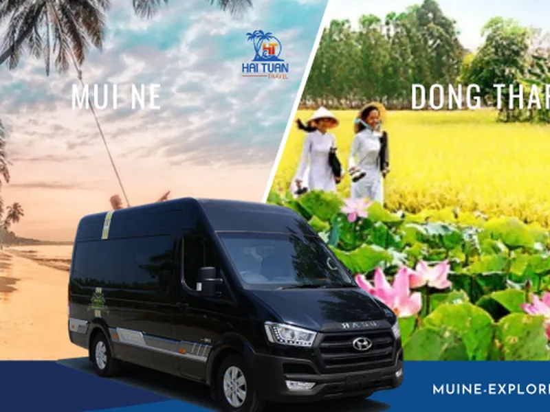 Mui Ne To Dong Thap Private Limousine 9 Seater