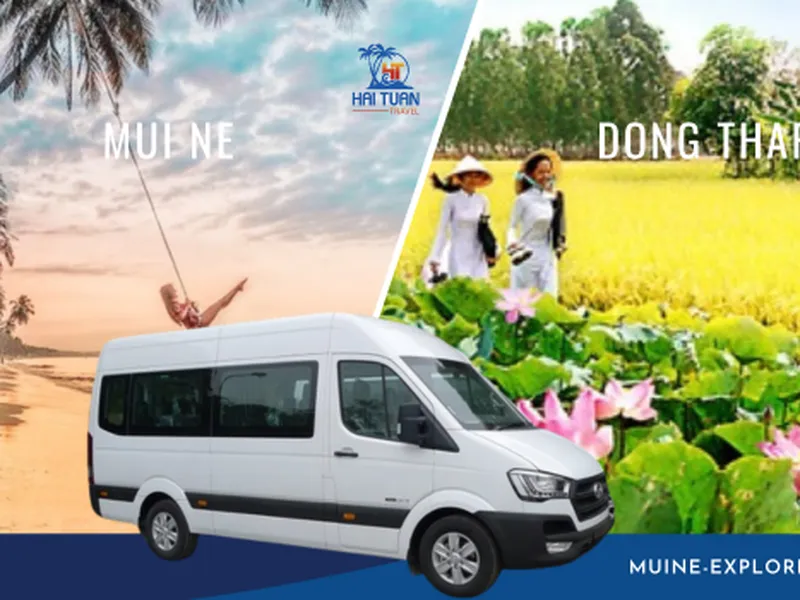 Thuê Xe Mũi Né Đi Đồng Tháp Xe 16 Chỗ