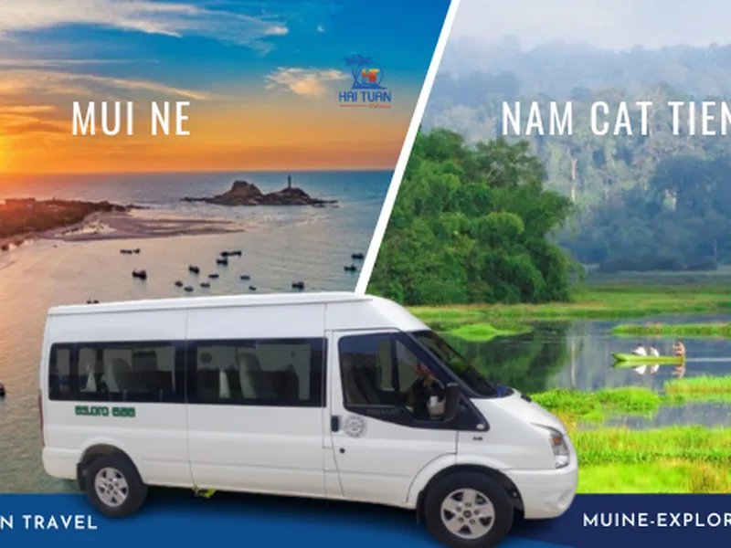 Thuê Xe Mũi Né Đi Nam Cát Tiên Xe 16 Chỗ