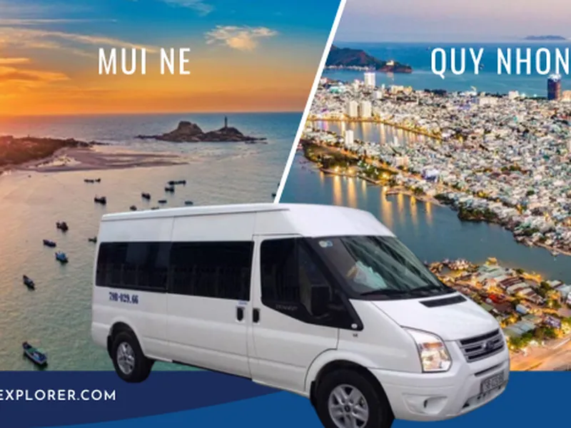 Thuê Xe Mũi Né Đi Quy Nhơn Xe 16 Chỗ