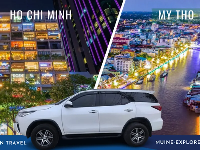 Thuê Xe Mỹ Tho Đi Sài Gòn Xe 7 Chỗ
