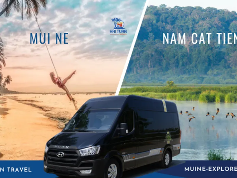 Thuê Xe Nam Cát Tiên Đi Mũi Né Limousine 9 Chỗ