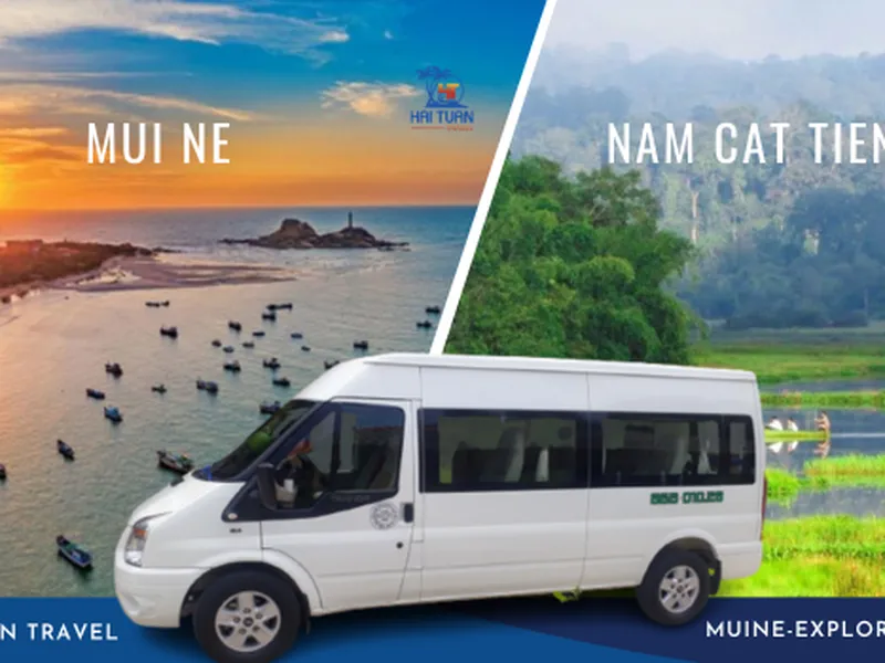 Thuê Xe Nam Cát Tiên Đi Mũi Né Xe 16 Chỗ