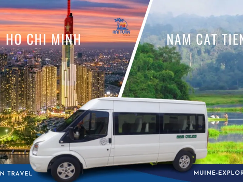 Thuê Xe Nam Cát Tiên Đi Sài Gòn Xe 16 Chỗ