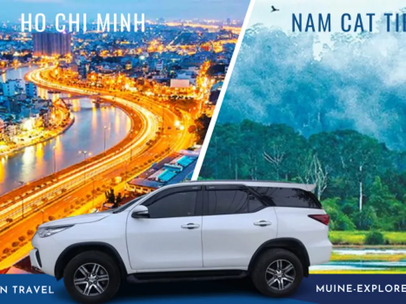 Thuê Xe Nam Cát Tiên Đi Sài Gòn Xe 7 Chỗ