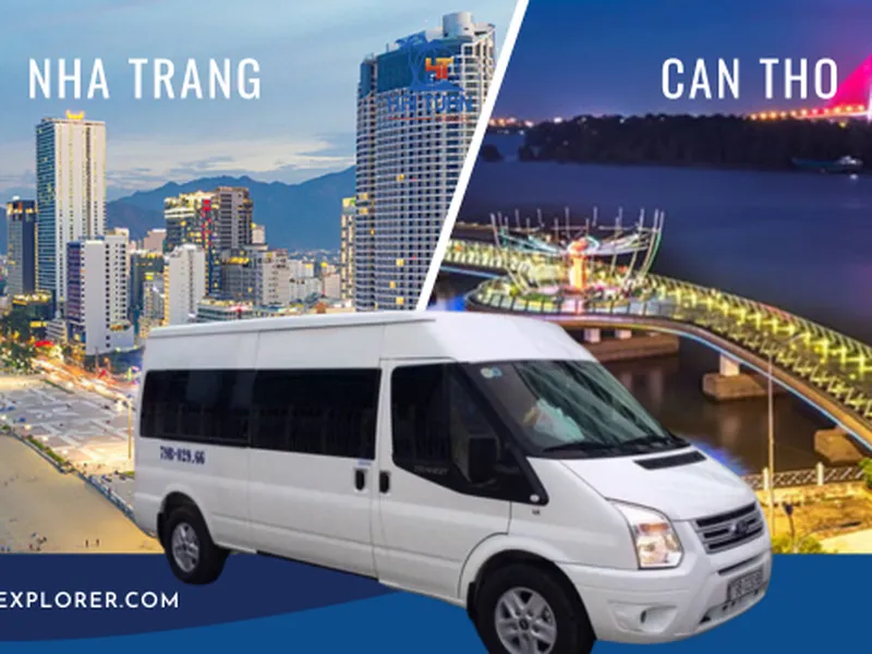 Nha Trang To Can Tho Private Car 16 Seater