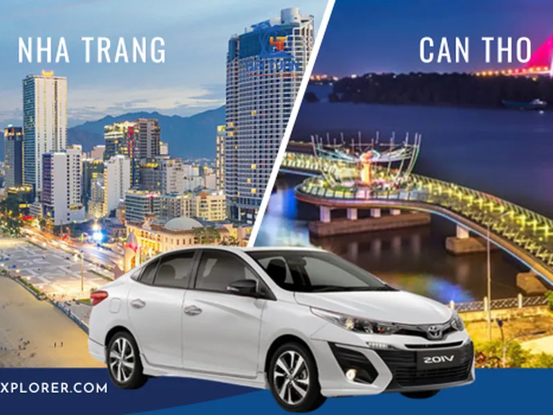 Thuê Xe Nha Trang Đi Cần Thơ Xe 4 Chỗ