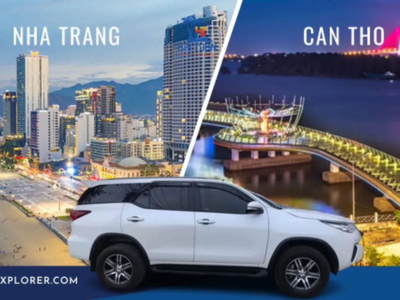 Nha Trang To Can Tho Private Car 7 Seater