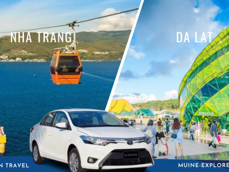 Nha Trang To Dalat Private Car 4 Seater