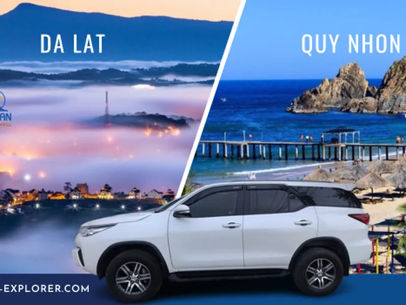 Quy Nhon To Dalat Private Car 7 Seater