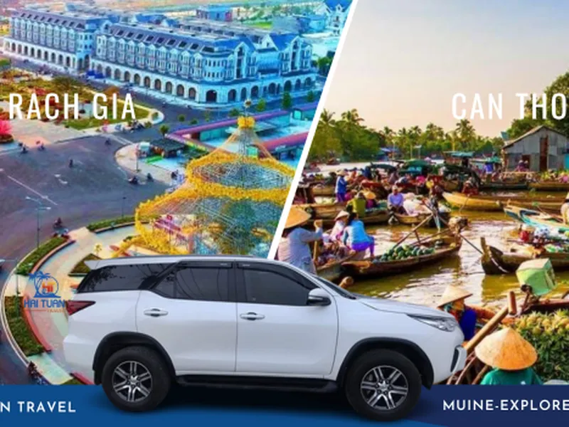 Thuê Xe Rạch Giá Đi Cần Thơ Xe 7 Chỗ