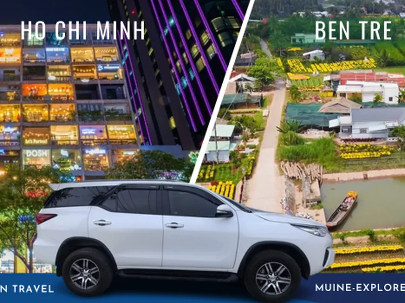 Ho Chi Minh To Ben Tre Private Car 7 Seater