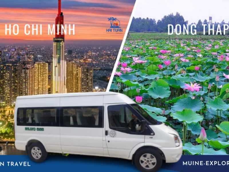 Ho Chi Minh To Cao Lanh Dong Thap Private Car 16 Seater