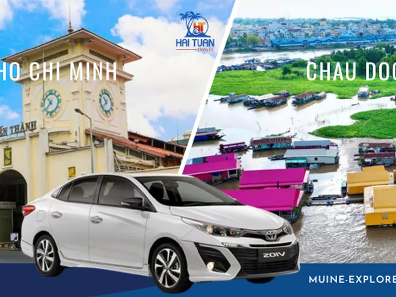 Thuê Xe Sài Gòn Đi Châu Đốc Xe 4 Chỗ