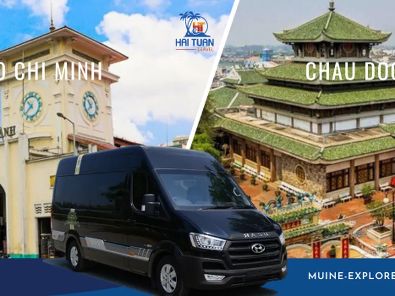 Ho Chi Minh To Chau Doc Private Limousine 9 Seater