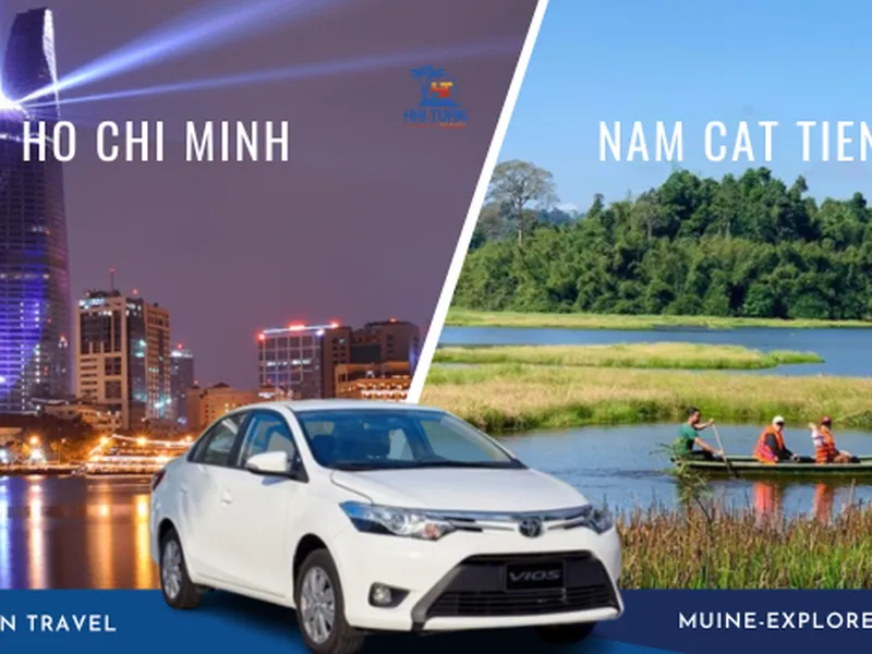 Thuê Xe Sài Gòn Đi Nam Cát Tiên Xe 4 Chỗ