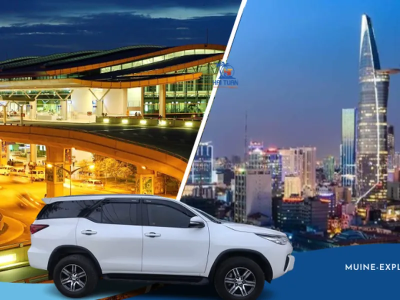 Ho Chi Minh Airport To City Center 7 Seat Car