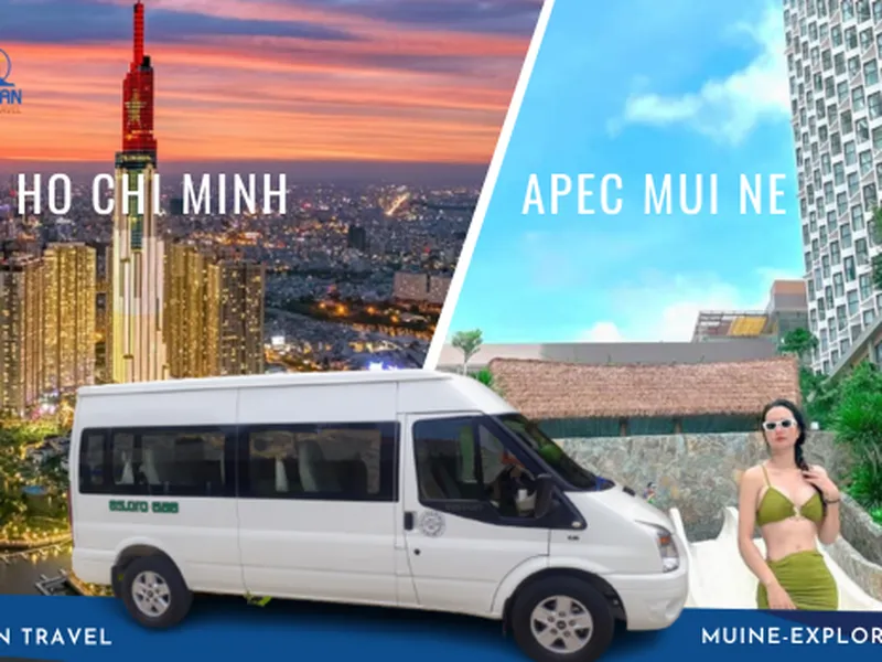 Thuê Xe TPHCM Đi Apec Mandala Mũi Né Xe 16 Chỗ