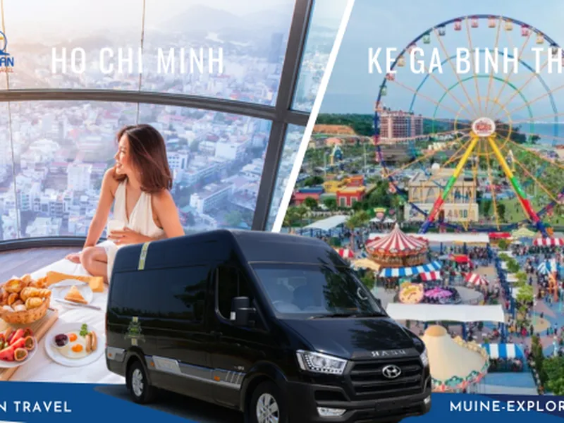 Ho Chi Minh City To Ke Ga Tien Thanh Private Limousine 9 Seater
