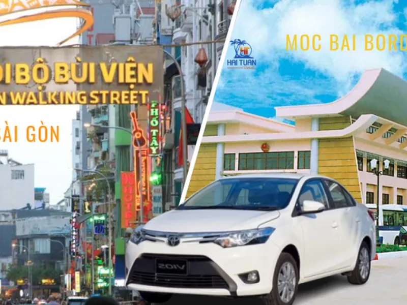 Moc Bai Border To Ho Chi Minh Private Car 4 Seater