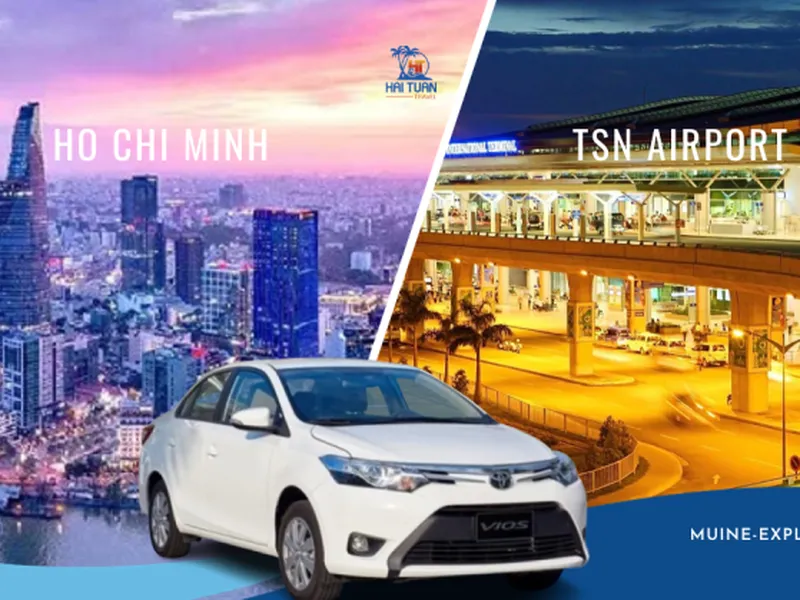 Ho Chi Minh City Centre To Tan Son Nhat Airport Private Car 4 Seater