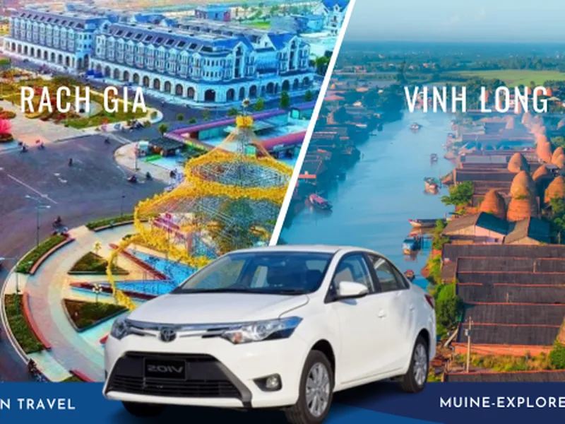 Vinh Long To Rach Gia Private Car 4 Seater
