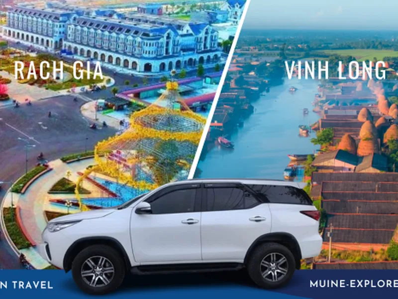 Thuê Xe Vĩnh Long Đi Rạch Giá Xe 7 Chỗ