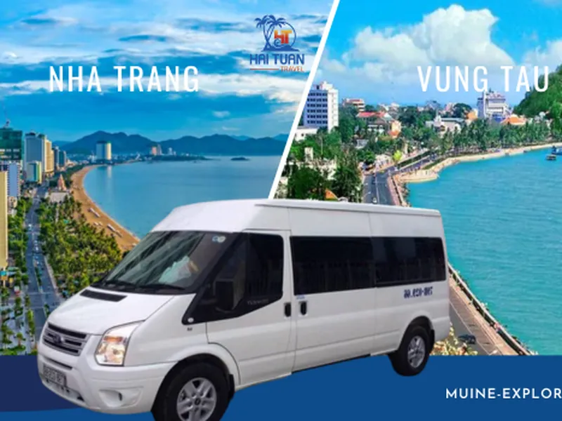 Thuê Xe Vũng Tàu Đi Nha Trang Xe 16 Chỗ