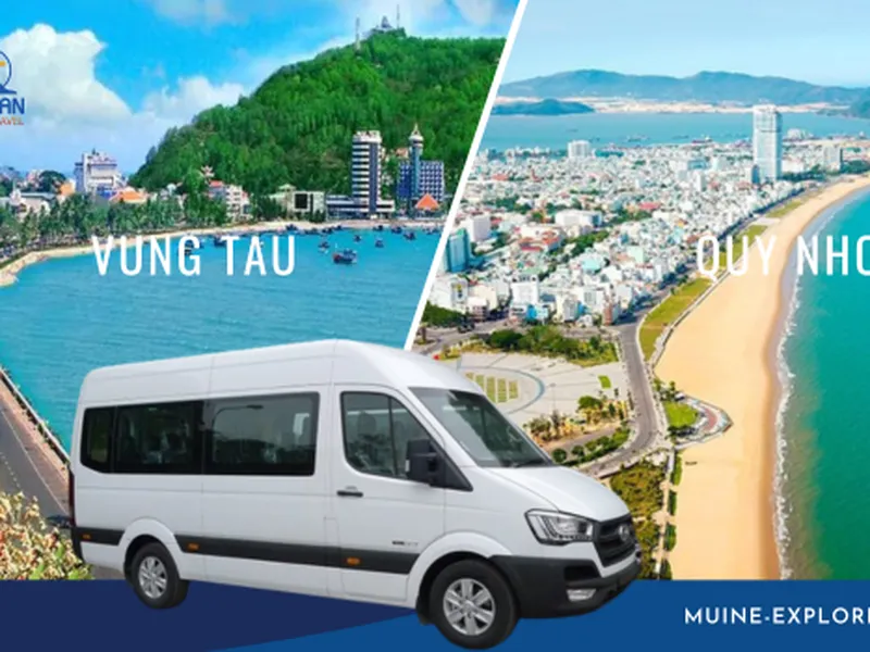 Vung Tau To Quy Nhon Private Car 16 Seater