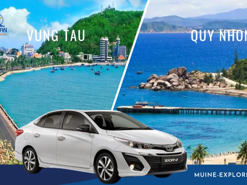 Thuê Xe Vũng Tàu Đi Quy Nhon Xe 4 Chỗ