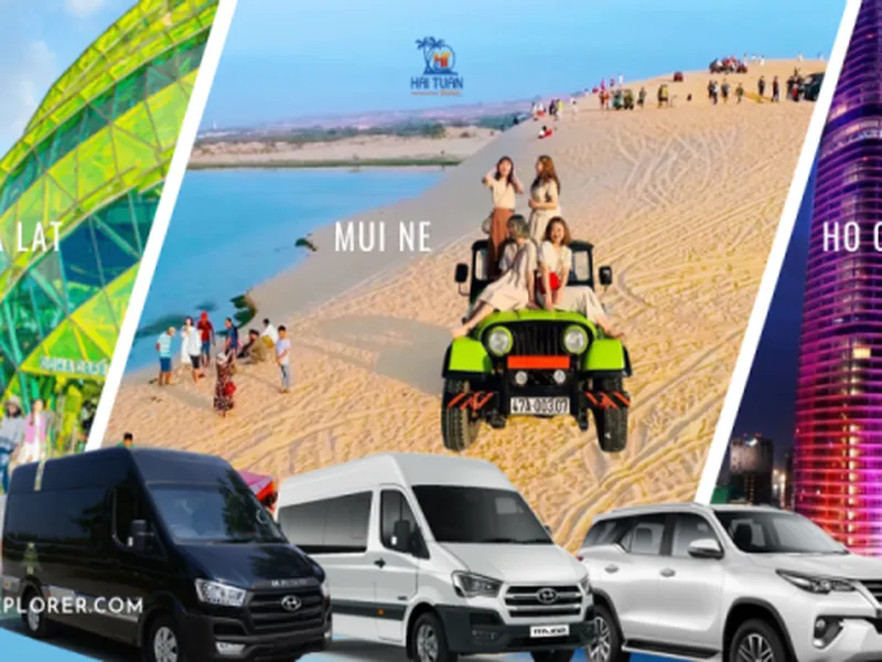 Dalat To Mui Ne Day Trip Ending Ho Chi Minh City (Sunset Tour) 6-8 Guests Limousine