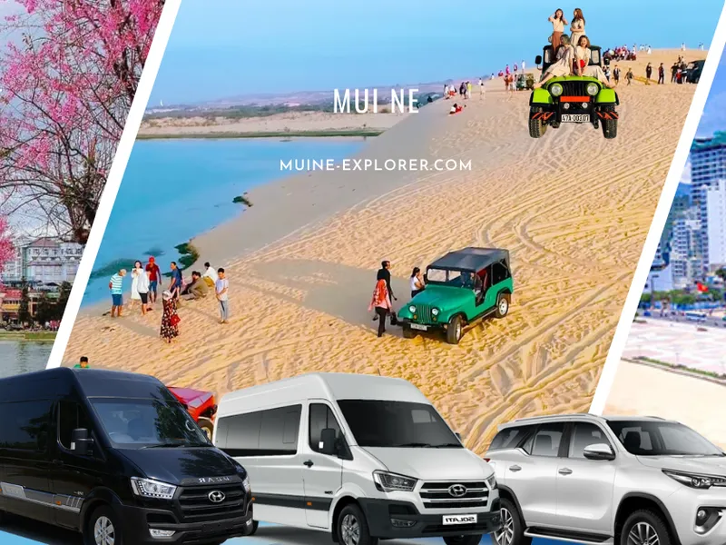 Dalat To Mui Ne Day Trip Ending Nha Trang (Sunset Tour) 1-2 Guests